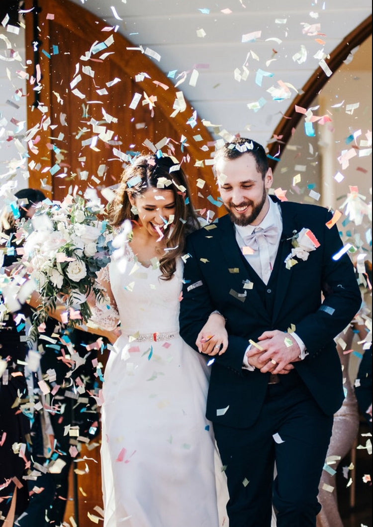 Bio Confetti Wedding Confetti Throw