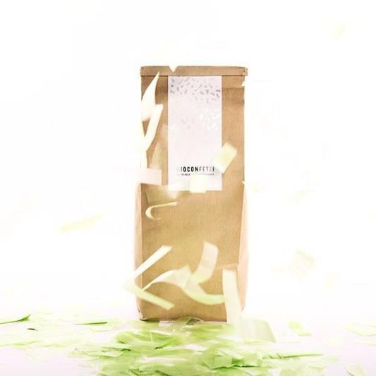 BioConfetti Rectangles 55x17mm - Green
