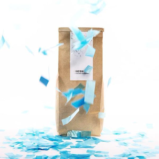 BioConfetti Rectangles 55x17mm - Blue